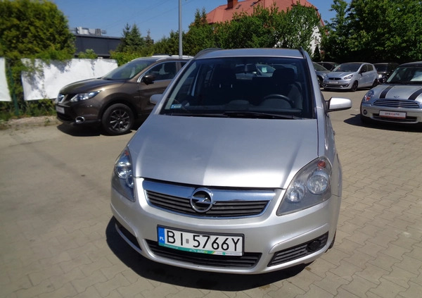 Opel Zafira cena 15900 przebieg: 108000, rok produkcji 2007 z Sompolno małe 137